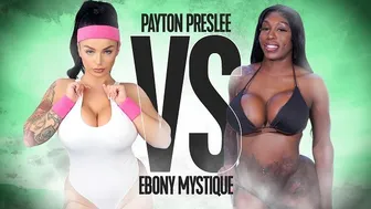 Μάχη στήθους: Payton και Ebony πάρει σε σκληρό γαμήσι για τον απόλυτο τίτλο κορίτσι
