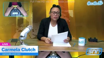 Καρμέλα συμπλέκτης καυτά λατινικά νέα αυνανίζονται ζωντανά