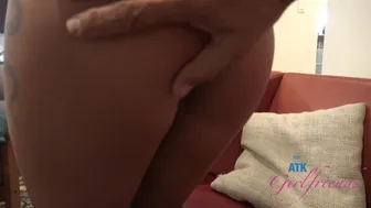 Gia Dibella ξανθός βομβιστής σκατά και σκατά στο pov