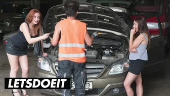 Το κόκκινο μιλφ της Εύα Μπέργκερ γαμιέται σκληρά από τον γέρο και γεμίζει το στόμα του
