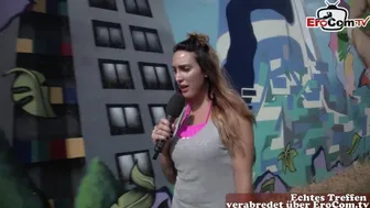 Ζεστό υπαίθριο γαμήσι Γερμανικού ζευγαριού