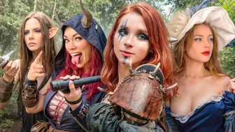 D & d πορνό περιπέτεια μέρος δύο - χρυσή βροχή στην απαγορευμένη σπηλιά