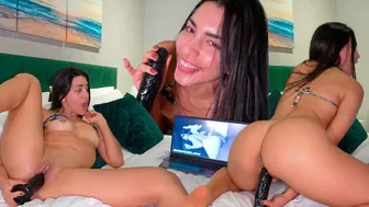 Η φρικτή αντίδραση της Mia Khalifa στην τεράστια μάχη των μαύρων πουλιών