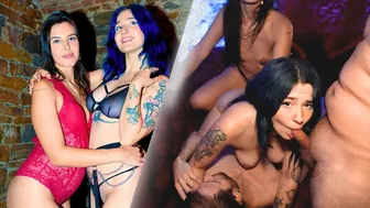 Το bdsm podcast επιτέλους απελευθερώνεται και τον γαμάμε σκληρά σε τέσσερις - διπλή διείσδυση με μεγάλο κώλο