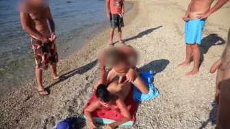 Η Μύκονος είναι το καυτό πρωκτικό πάρτι - γάμησέ με στον κώλο!
