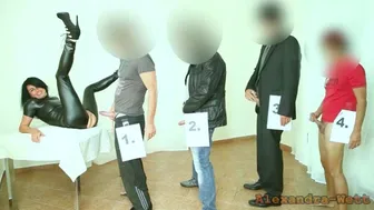 Το πάρτι σπέρματος! Απεριόριστο σεξ με την πόρνη του λάτεξ!