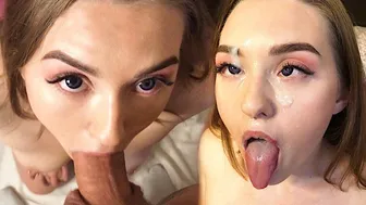 Εφηβική στοματική δουλειά μαγεμένη, ahegao πίπα γυρίσματα πρόσωπο