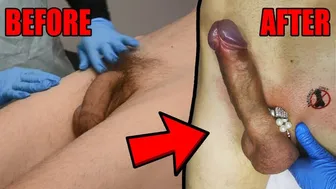 Χαριτωμένο beautician γαμάει αφού πυροβολεί το μεγάλο πουλί - πριν και μετά