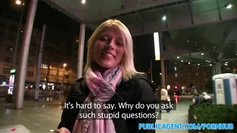 PublicAgent - ξανθιά γκόμενα που την πήραν από το βενζινάδικο