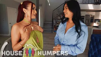 Hot Three with the Property Sex Channel - Swinger Ζευγάρι αποπλανεί ένα Real Estate