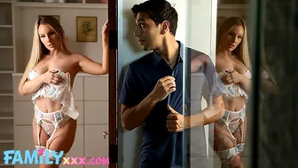 Η καυτή μητριά του MILF πιάνει τον νεαρό στο τελευταίο βίντεο της FamilyXXX