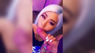 planesgirl ρουφάει το φίλο της