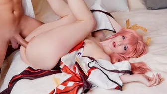 Melody Marks ως Yae Miko στο παιχνίδι VR Impact Genshin