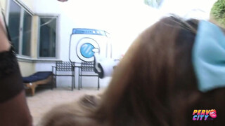 PervCity - Danica Dillion και Marina Angel μοιράζονται το μεγάλο πουλί