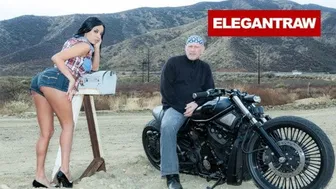 Anissa Kate ιππασία Mark Davis άγρια στην απαγορευμένη ζώνη