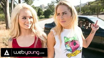 Καυτές καλοκαιρινές νύχτες μεταξύ Elsa Jean και Carter Cruise